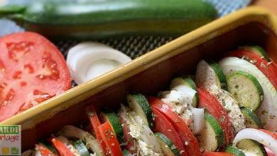 tian de legumes mozarella