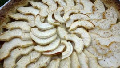 tarte aux pommes pate brisee
